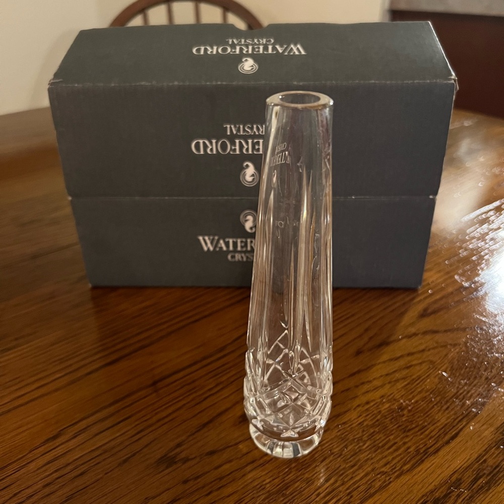 Waterford Crystal Sleek Clear Vase